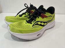 Saucony Ride 15 Men  s Running Shoes Size 9 Acid Lime Spice