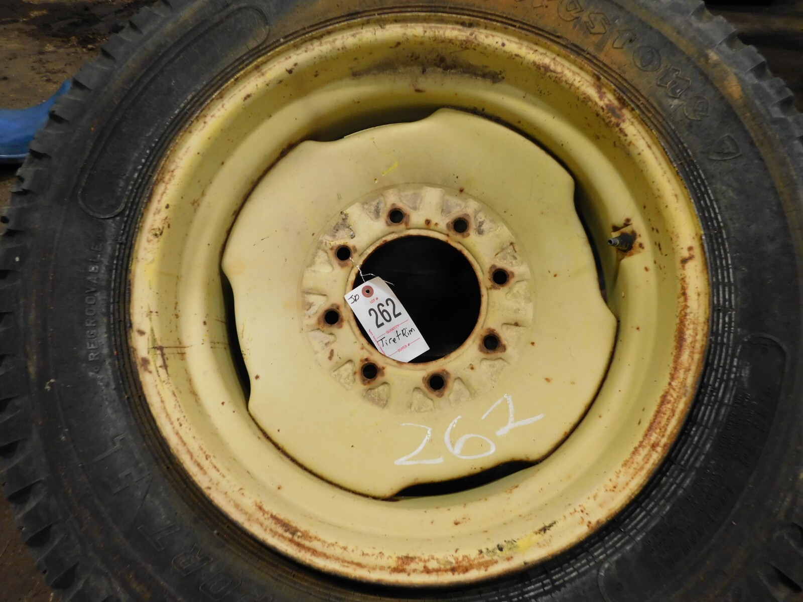 John Deere Tractor, Tire and Rim, Tag 262 eBay
