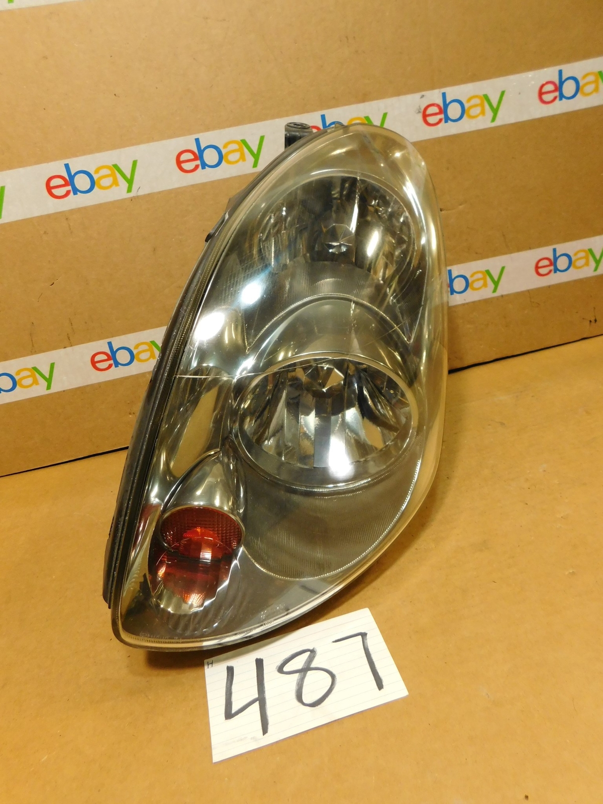 03 04 INFINITI G35 DRIVER Side Used HID Headlight - Front Lamp #487