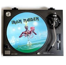 IRON MAIDEN Turntable Slipmat for Vinyl Records 12" DJ Slip Mat heavy metal