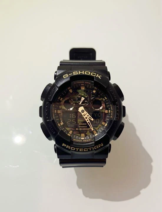CASIO G-SHOCK 5081 GA-100CF-1A9JF Water Resistant Stainless Steel