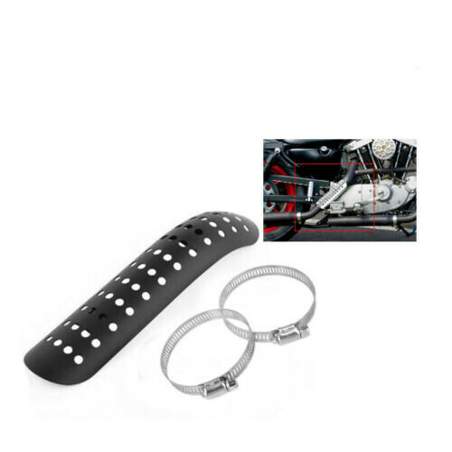 Paracalore Per Marmitta Moto Universale In Nylon E Acciaio – Cover Paramano Tallone Nero