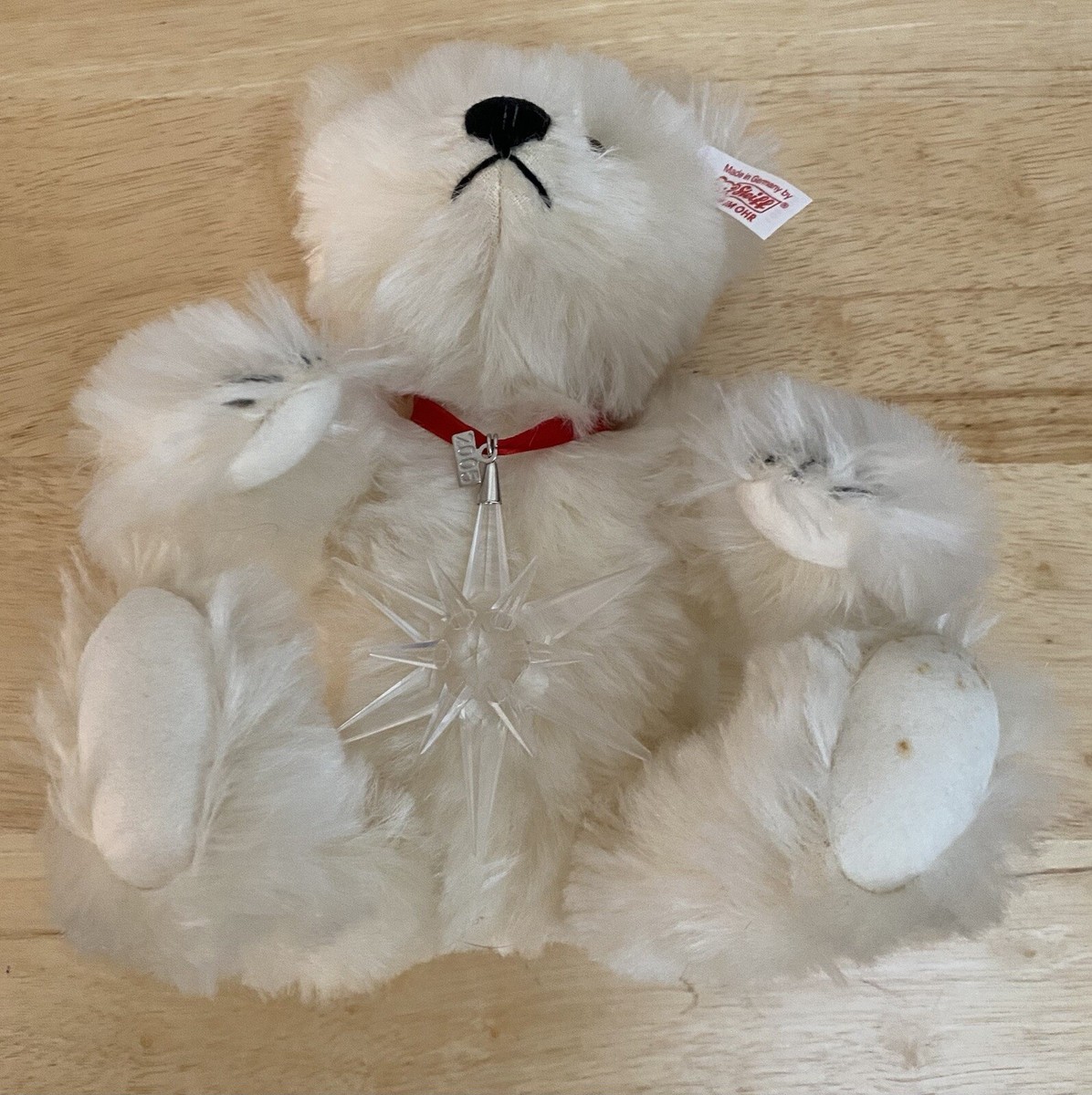 Crystal 2005 Swarovski Ornament Steiff Alpine Teddy Bear-#05796