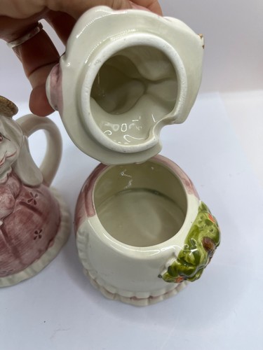 Otagiri Vintage Stravagante Coniglietto Pasquale Coniglietto Creamer e Zucchero Set - Foto 5 di 10