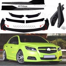 For Chevrolet Malibu Front Rear Bumper Lip Spoiler Splitter Body Kit Side Skirt
