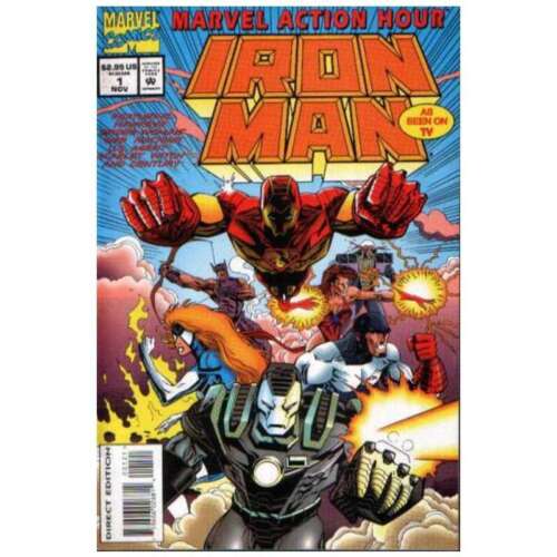Marvel Action Hour featuring Iron Man #1 dans sa boîte + état. Marvel Comics [z ; - Photo 1/1