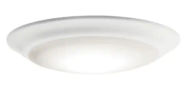 Kichler 43846 7.5'' LED 14W 3000K Downlight in White, Dimmable, Flush Mount NEW