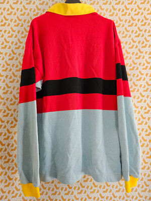 Maillot rouge vintage années 80 (L) - KITMASTER Maillot rouge vintage années 80 (L) - KITMASTER