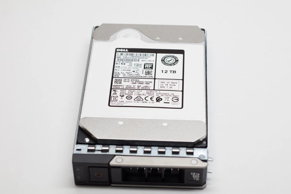 Preços baixos em Unidades de disco rígido interno Dell 12 TB de