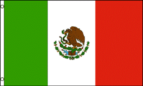 4x6 drapeau mexicain grande bannière mexicaine fanion drapeau neuf intérieur extérieur - Photo 1 sur 2