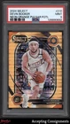 2024-25 Select Neon Orange Pulsar FOTL Courtside #210 Devin Booker 01/18 PSA 9