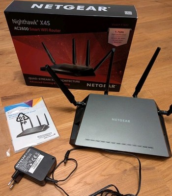 Netgear Nighthawk X4S R7800 WLAN AC2600 Router WiFi GBit eSata USB 3