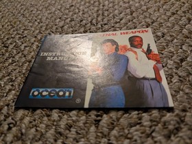 Lethal Weapon Nintendo NES Ocean Official Instruction Manual Only Booklet