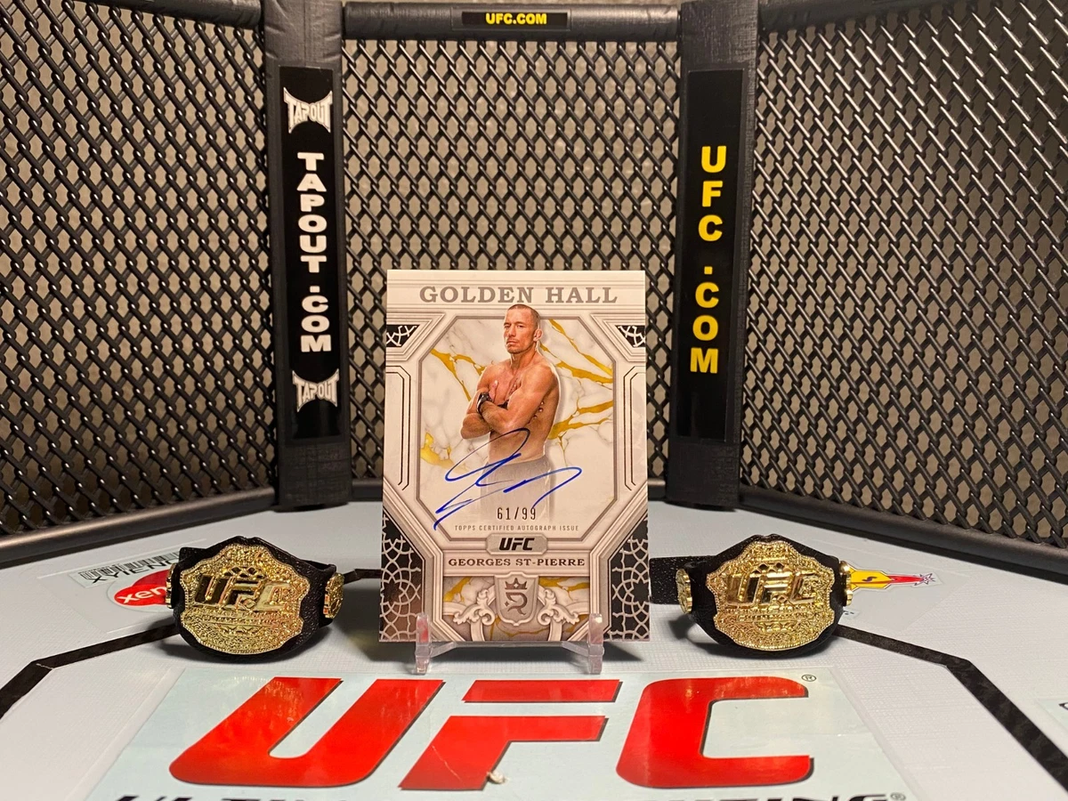 georges st pierre autograph products for sale | eBay