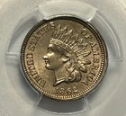 1862 INDIAN CENT PCGS MS 63 / SHARP COIN