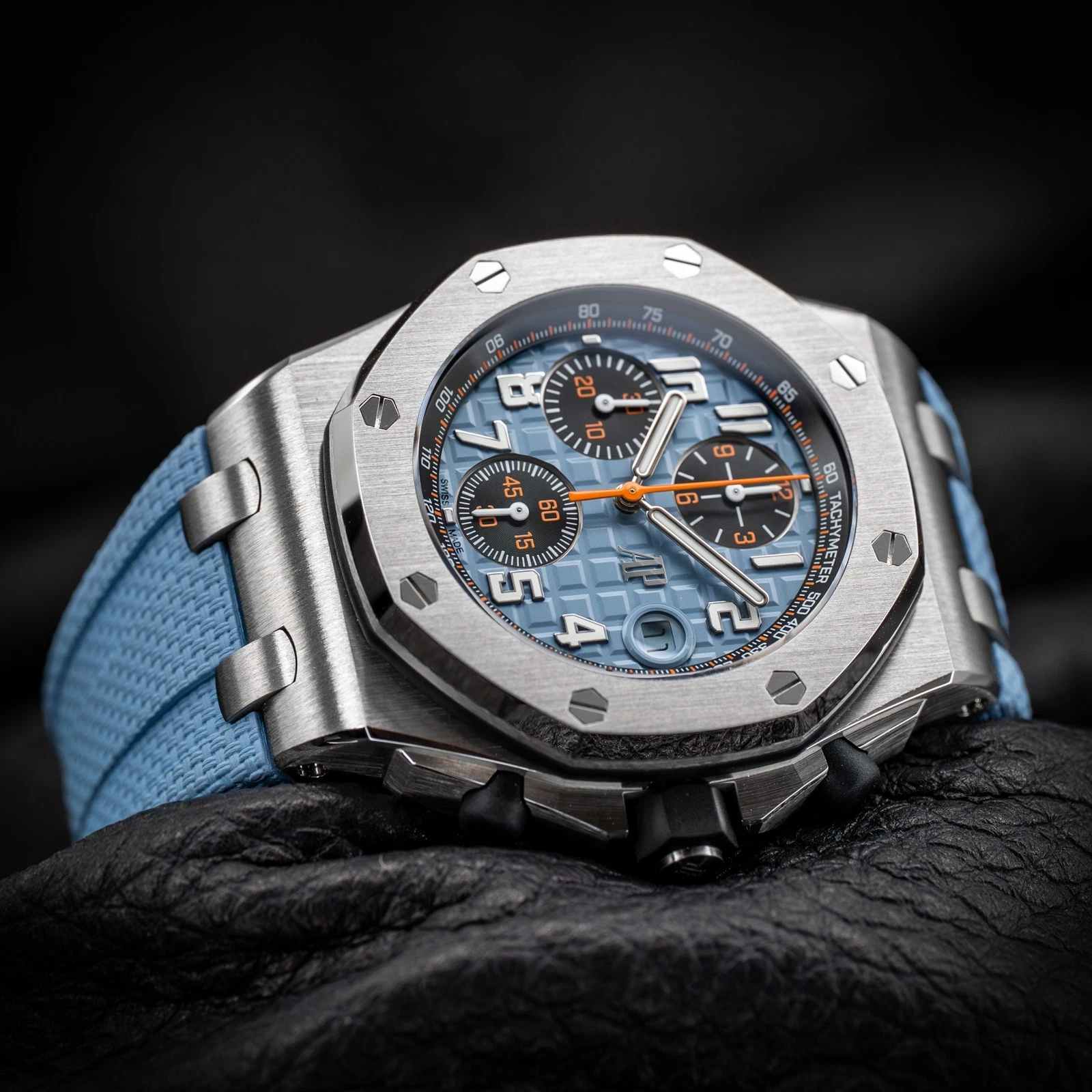 Audemars Piguet — Audemars Piguet Royal Oak Offshore Baby Blue 42mm Flyback Chronograph 26238ST