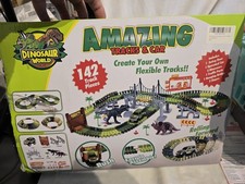 Dinosaurier Rennbahn Autorennbahn Amazing Tracks and Cars