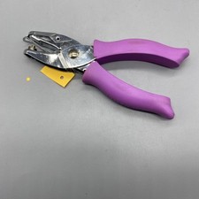 Fiskars Hand Punch with Soft Comfort Grip Handles 1/8 Circle