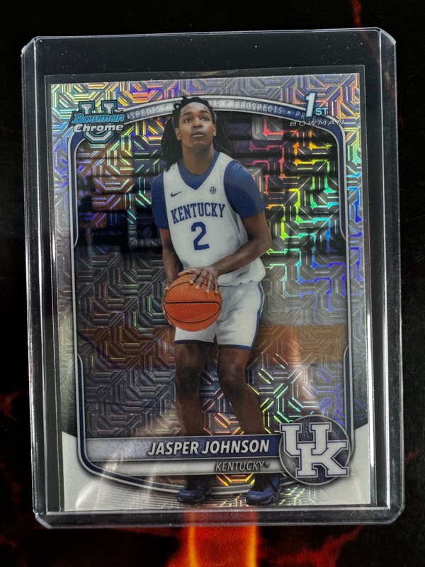 2025/26 Bowman Chrome U Jasper Johnson Refractor