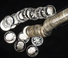 2002-S to 2009-S SILVER Roosevelt Dime Roll of 50 Coins ALL GEM PROOF