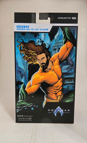 DC Multiverse Aquaman Lost Kingdom Movie McFarlane Figure Sealed - Picture 2 of 11