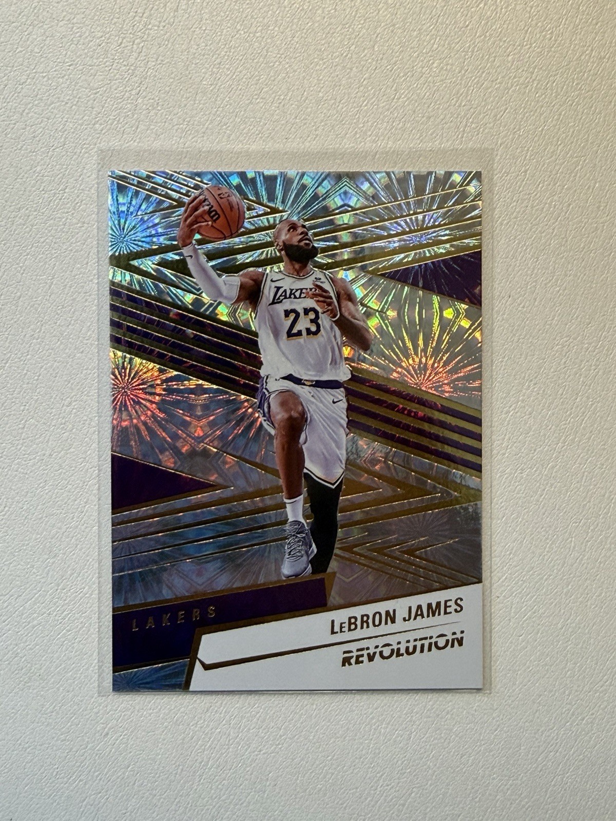 2024-25 LEBRON JAMES Panini Revolution #31 Fireworks /149 Lakers