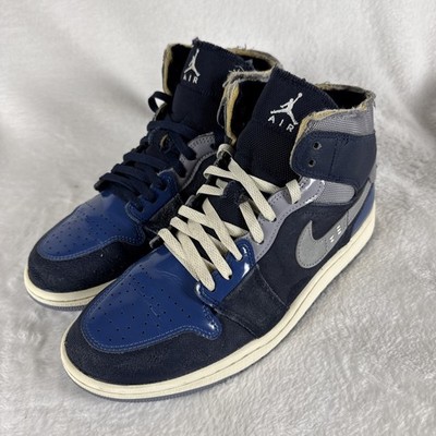 Air Jordan 1 Mid SE Craft Men s 9.5 DR8868-400 OBSIDIAN Blue White