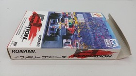Famicom Software Model F 1 Sensation Konami FJ043