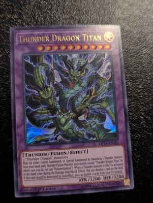 Thunder Dragon Titan MP19-EN182 2019 Gold Sarcophagus Tin Mega Pack 1st Edition