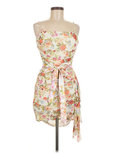 City Studio Women Ivory Cocktail Dress 9