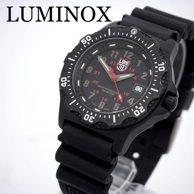 腕時計 LUMINOX ルミノックス series 8400 ダイバーズ デイト LUMINOX 8400 Series Watch Black 43mm Diver Timepiece Genuine