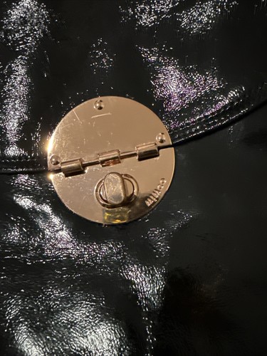Mimco Lucid Worker Laptop Bag RRP $599 Black Rose Gold no longer made, vintage - Picture 2 of 7