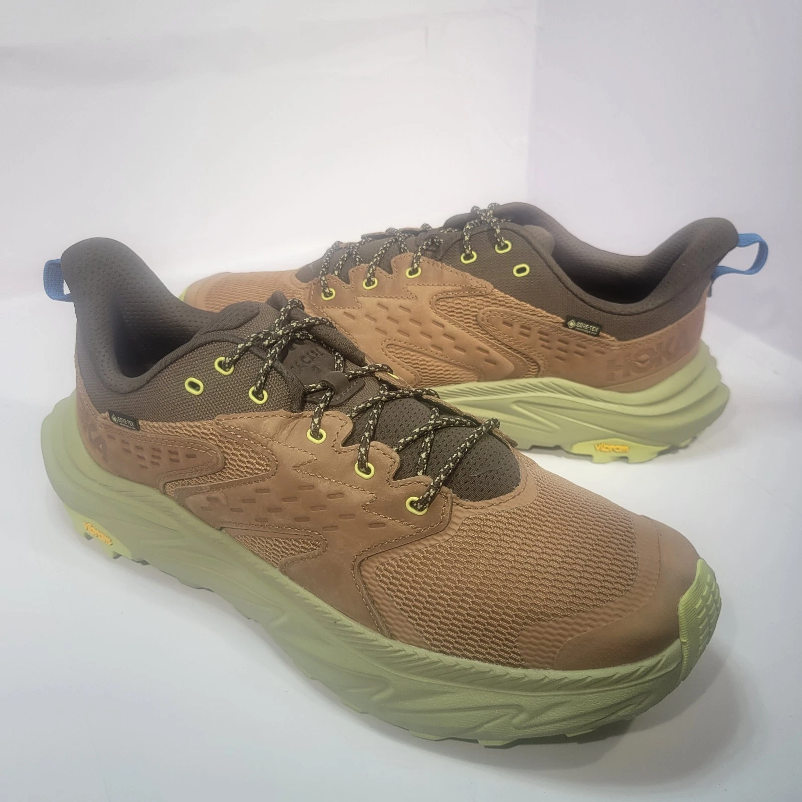 Hoka One One Anacapa 2 Low GTX Men's Size 12D Mapple/Grassland Hiking 1141632F