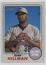 2017 Topps Heritage Minor League Edition Gray 12/25 Juan Hillman #152 0t2
