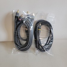 Audio Video Cable Lot Interconnect Audio Cable 11ft SV1SV S-Video Cable 11ft