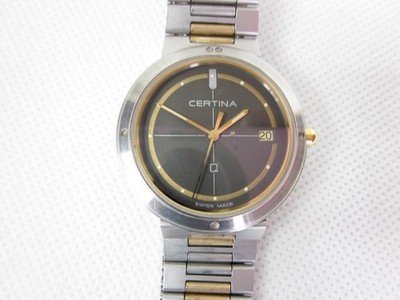 CERTINA Q ETA 955412 EOL 113 1175 43 CLASSIC VINTAGE MENS WRISTWATCH