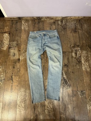 Levi s 502 Jeans W34 L34   Hellblau Vintage Wash   Straight Fit