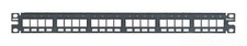Panduit 24-Port Flush Mount Modular Patch Panel, 1 RU. nkpp24fmy 