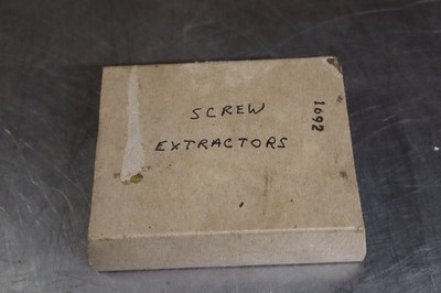 Brookstone 1692 Screw Extractor Set NOS