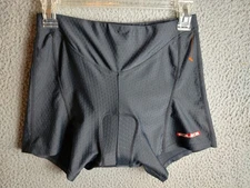 SOUKE SPORTS WOMEN'S PADDED CYCLING SHORTS BLACK MEDIUM