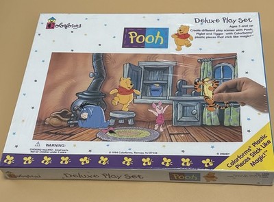 Colorforms Disney Winnie the Pooh Deluxe Playset Vintage 1994 Brand New Sealed