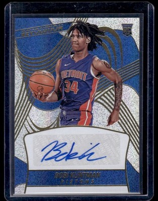 2024-25 Panini Revolution Rookie Bobi Klintman Rookie Auto Detroit Pistons