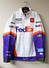 New NASCAR  Joe Gibbs Racing Denny Hamlin FedEx Uniform Nylon jacket men's L