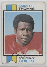 1973 Topps Emmitt Thomas #107 HOF 17qs