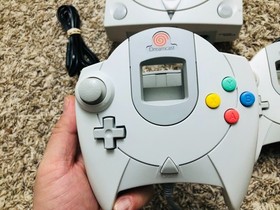 Sega Dreamcast Console System HKT-3020 With 2 Controllers  Fully Cleaned TESTED!