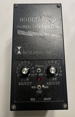 Research Inc 5620 Power Controller 120VAC 20 AMP 60HZ