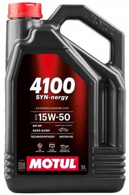 MOTUL 4100 SYN-NERGY 15W50 - 5L