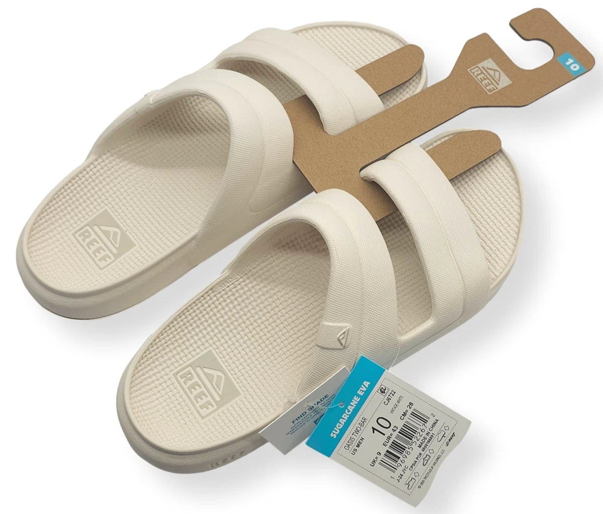 Men’s White Runtz Slide Sandals Size 38-39 NWOT White Sandals & Flip Flops for Men for sale | eBay main image 4