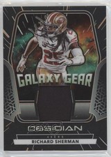 2020 Panini Obsidian Galaxy Gear Electric Etch Orange 18/75 Richard Sherman 1u6