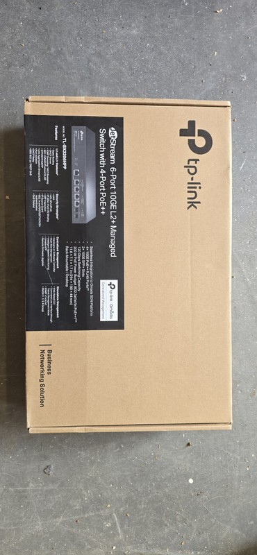 TP-Link Jetstream  6 Port 10GE L2+ Managed  Switch With 4 Port POE++ TLSX3206HPP